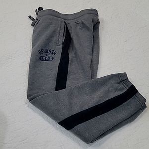 OSH KOSH Genuine B gosh Boys Gray and Navy Jogger, Size 10.